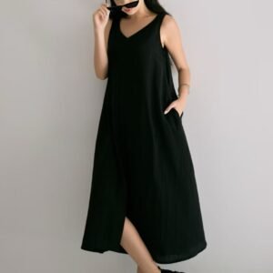 Linen dress for women