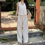 Linen pants for women