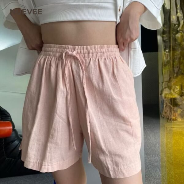 Linen shorts women